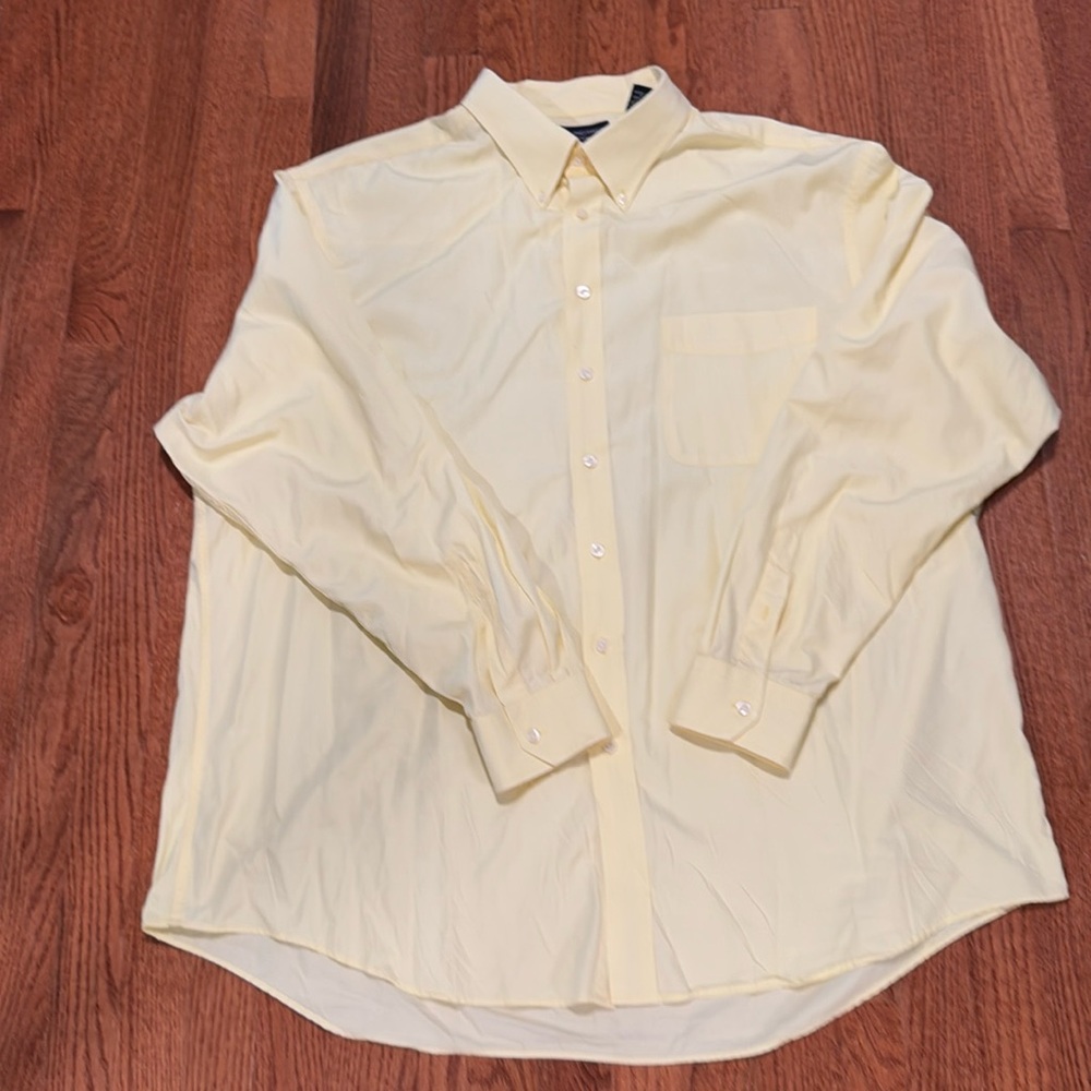 Roundtree & Yorke Shirt Men 3XLT Button Down